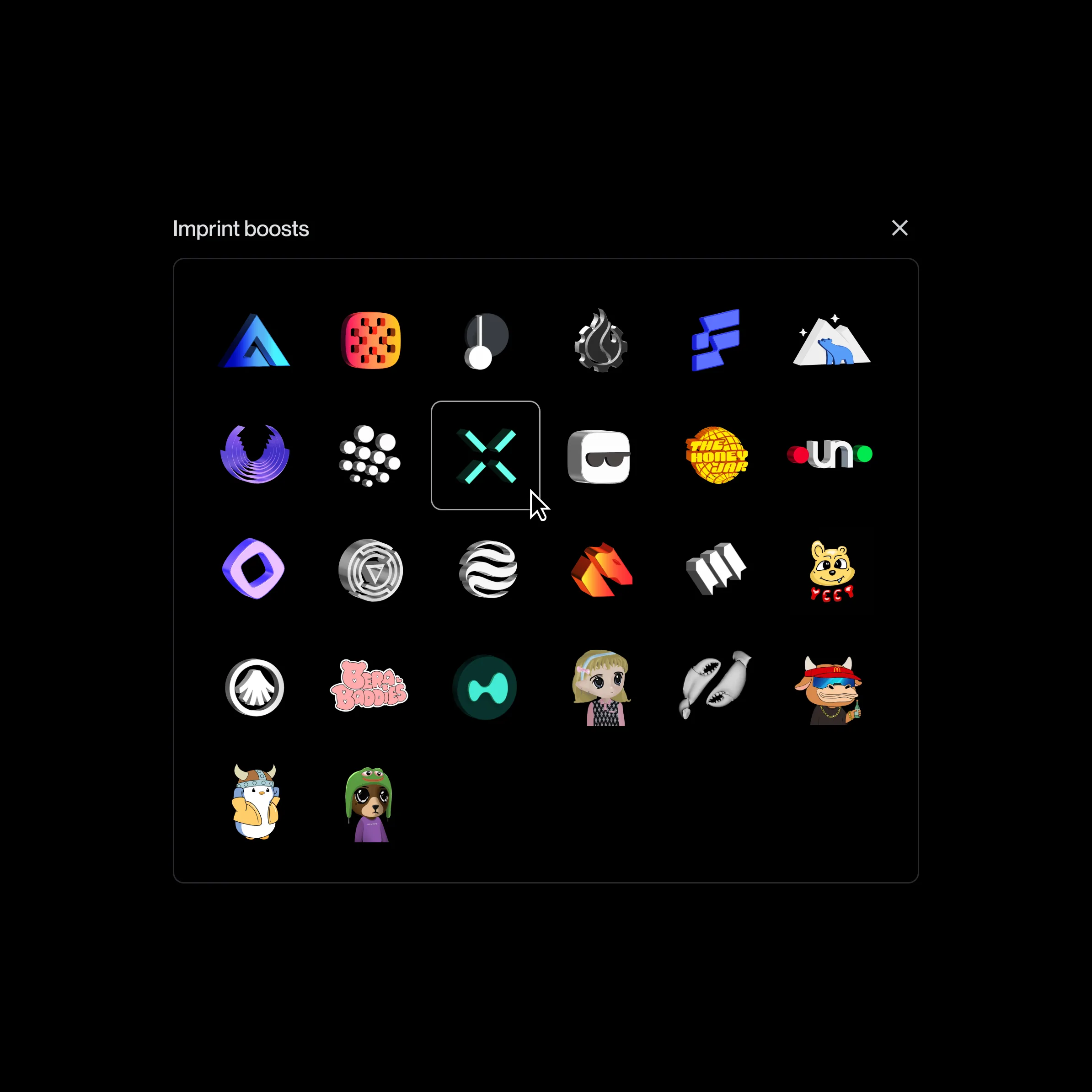 Imprint — detail 3